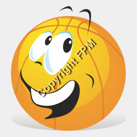 668 Cartoon Basketball Thumbnail