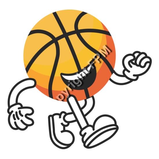 674 Cartoon Basketball Thumbnail