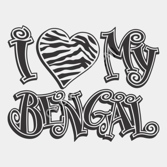 1016 I Heart My Bengal Thumbnail