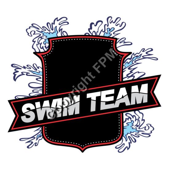 984 Swim Team Shield Thumbnail