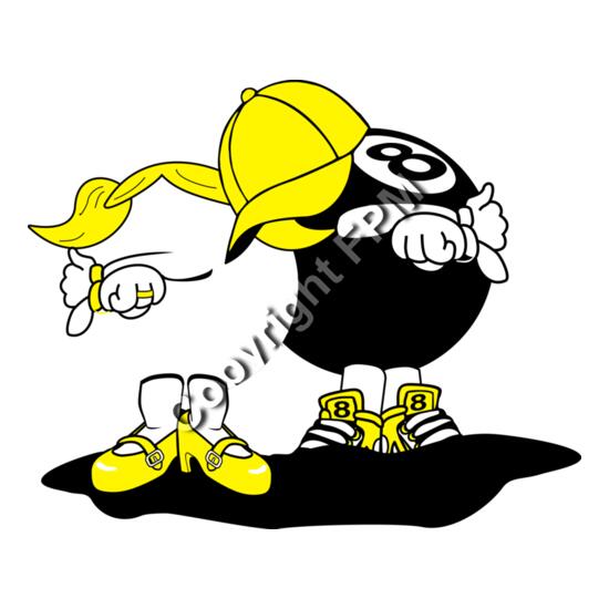 484 Cartoon Eight Balls Thumbnail