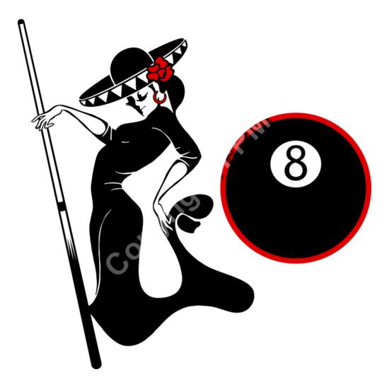 489 Spanish Dancer 8 Ball Thumbnail