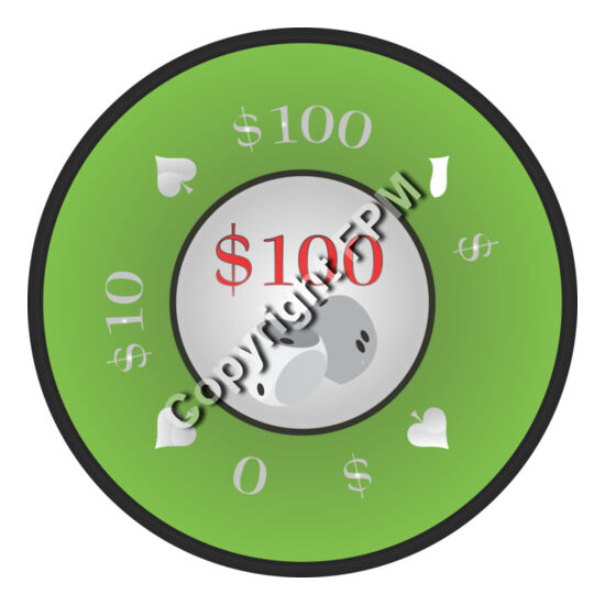 460 Poker Chip Thumbnail