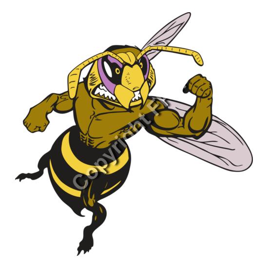 119 Wasp Mascot Thumbnail