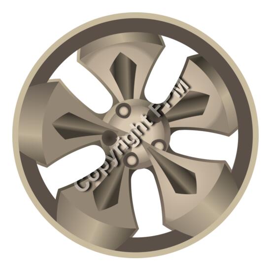 1081 Car Rim Thumbnail