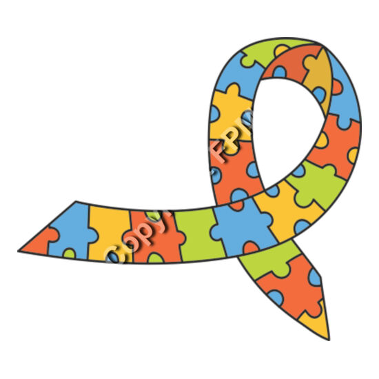9083 Autism Ribbon Thumbnail