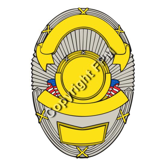 290 Police Badge Thumbnail