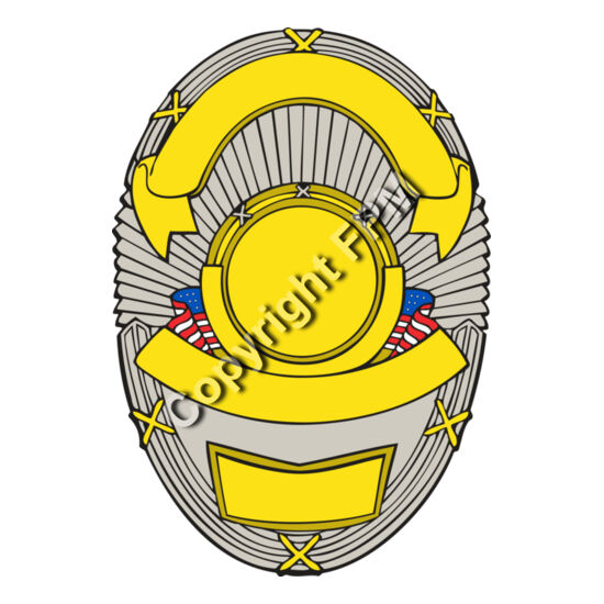 290 Police Badge Thumbnail