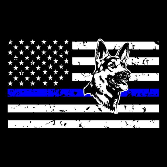 950 Thin Blue Line K9 Thumbnail