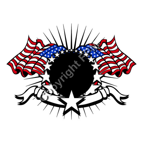 552 Flag Shield Thumbnail
