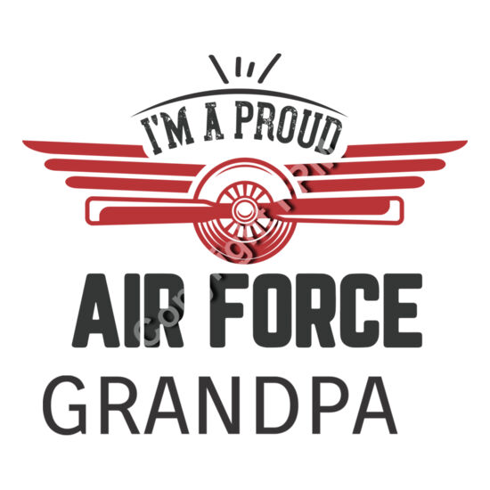 9030 I m a proud Air Force Template Thumbnail