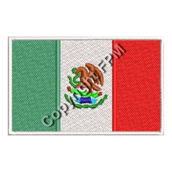 Mexican Flag_EMB501 Thumbnail