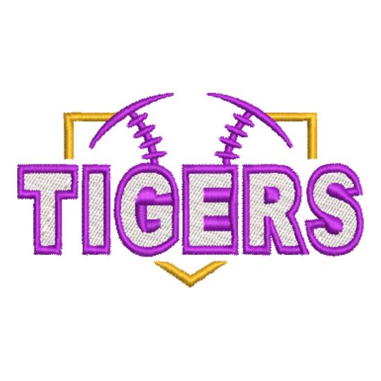 Tigers Baseball EMB503 Thumbnail