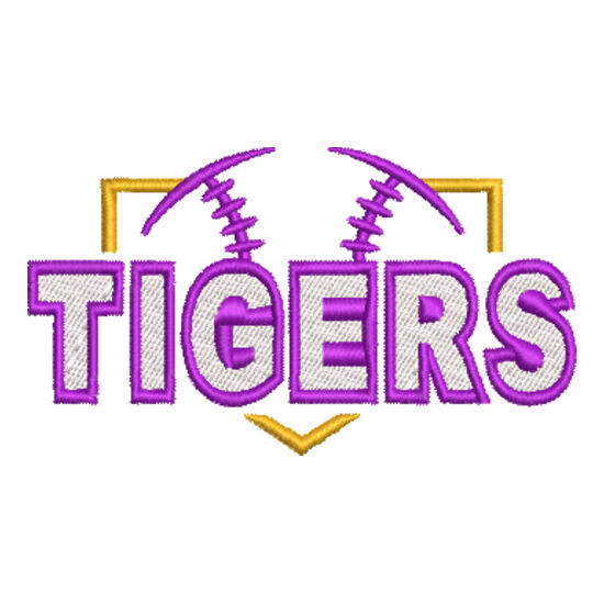 Tigers Baseball EMB503 Thumbnail
