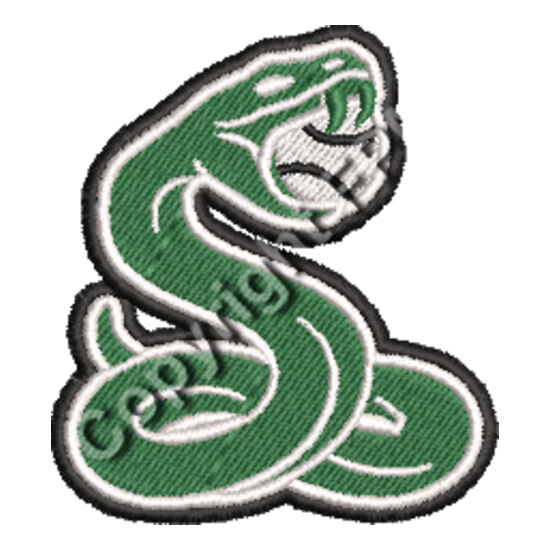 Snake Baseball EMB519 Thumbnail