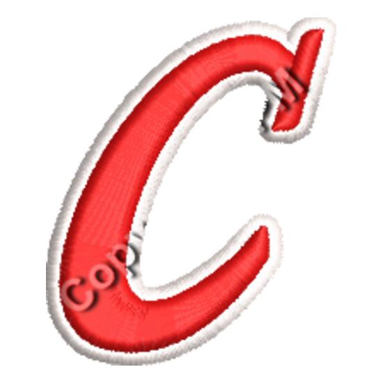 Letter C EMB528 Thumbnail