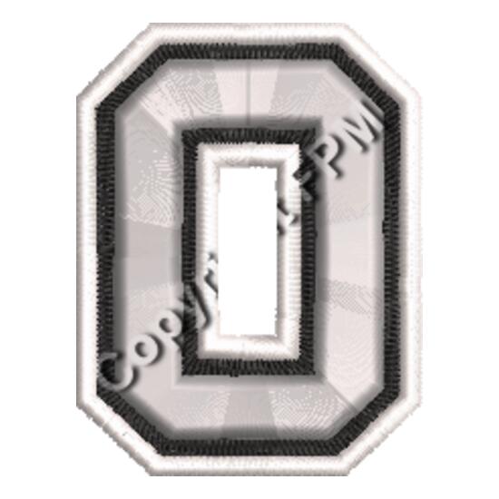 Letter O EMB 532 Thumbnail