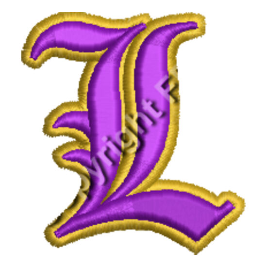 Old English L EMB549 Thumbnail