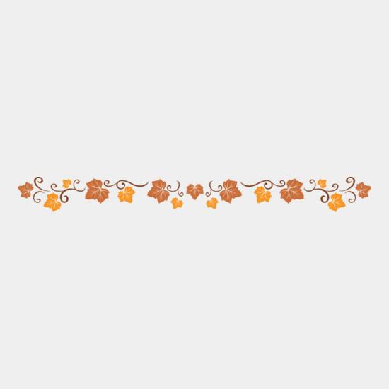 8072 Fall Leaves Border Thumbnail