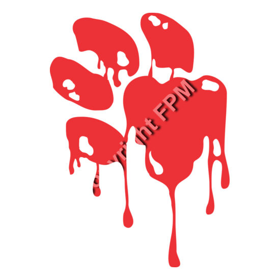 1012 Dripping Paw Thumbnail