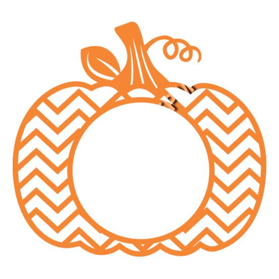 A1609 Pumpkin Frame Thumbnail