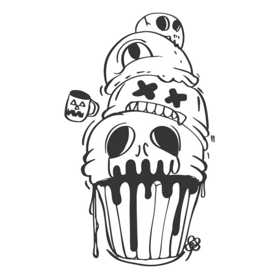 A1630 Halloween Cupcake Thumbnail