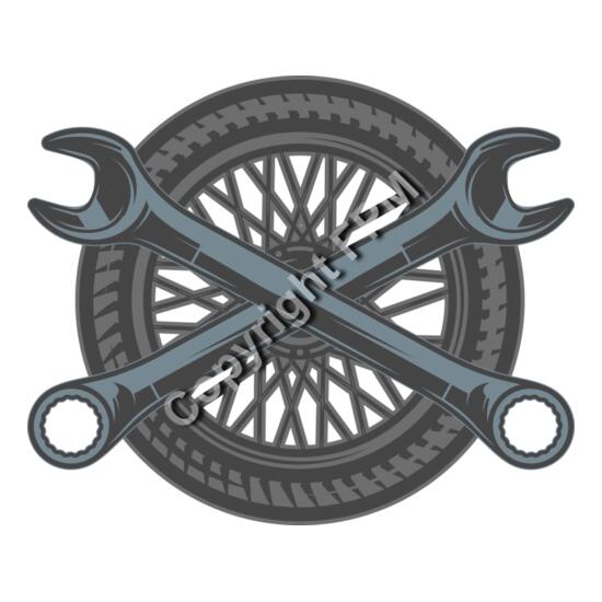 A1819 Motorcycle Tire Thumbnail