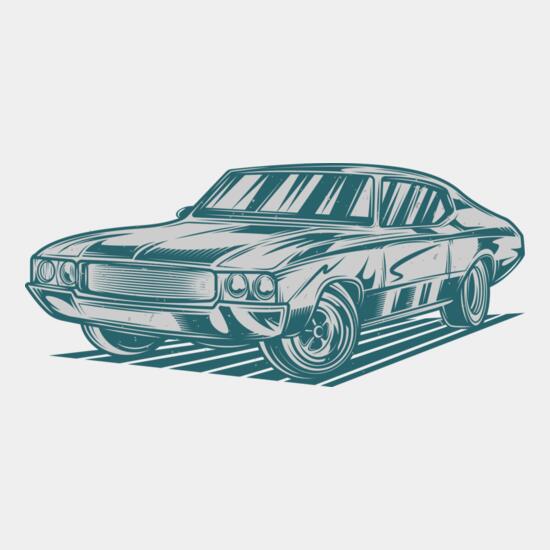 A1821 Muscle Car Thumbnail