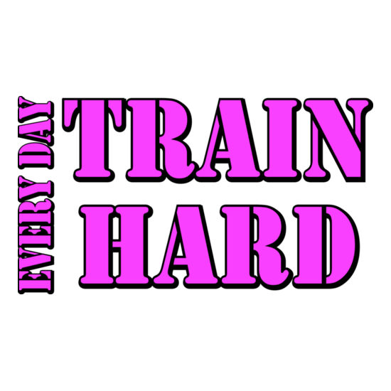 A1377 Train Hard Thumbnail