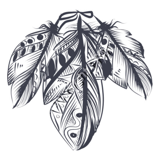 A1400 Tribal Feathers Thumbnail