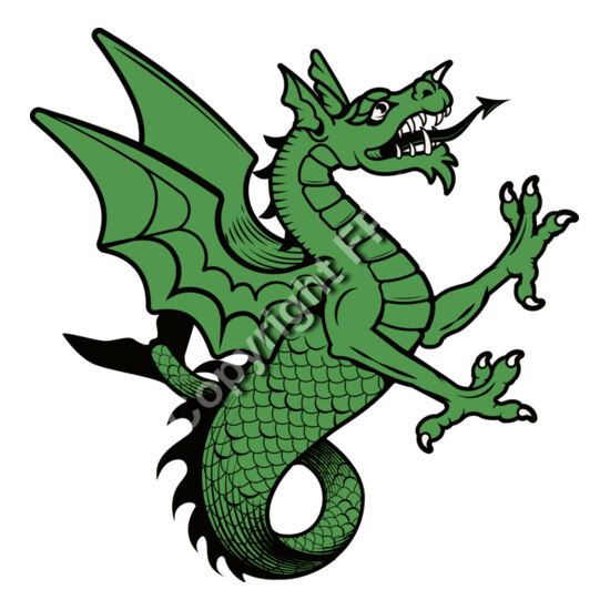 1346 Family Crest Dragon Thumbnail