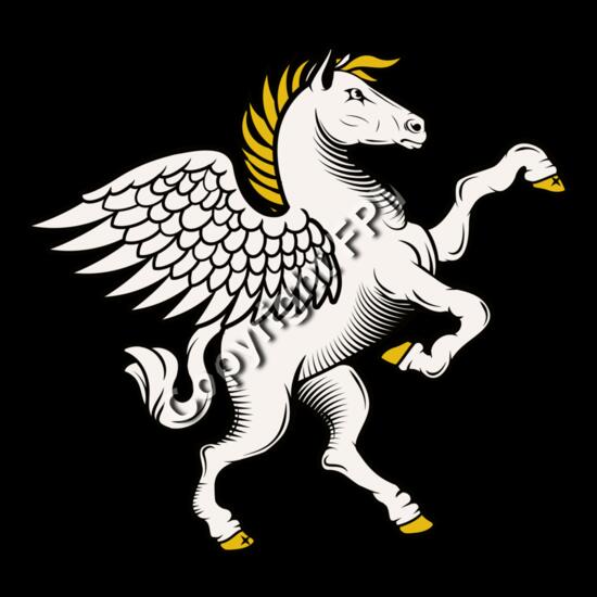 1348 Family Crest Pegasus Thumbnail