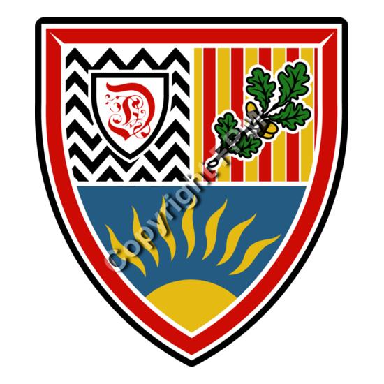 1355 Family Crest Shield Thumbnail