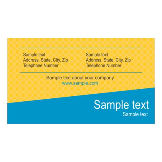 General Business Card 108 Thumbnail