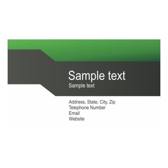 General Business Card 110 Thumbnail