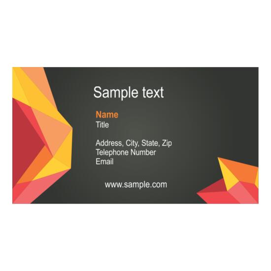 General Business Card 114 Thumbnail