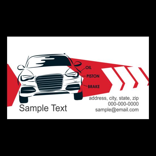 Auto Business Card 119 Thumbnail