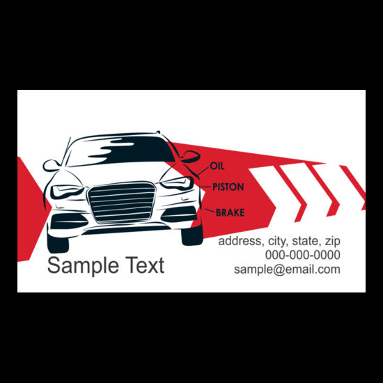 Auto Business Card 119 Thumbnail