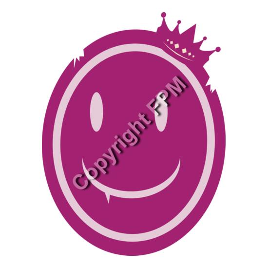 B1048 Happy Face Crown Thumbnail