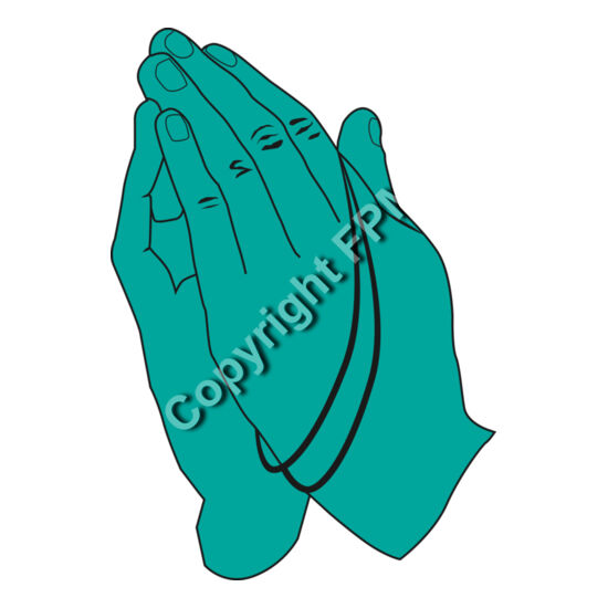 B1051 Praying Hands Thumbnail