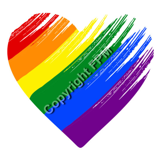 5439 Rainbow Heart Thumbnail