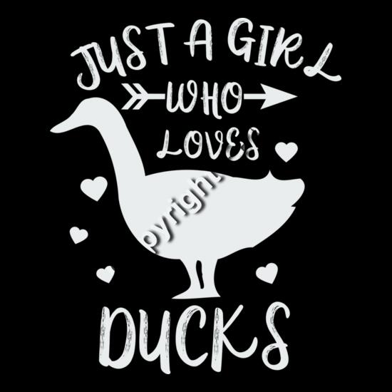 B6009 Girl who loves ducks Thumbnail