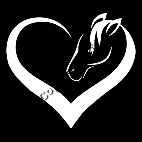 B6034 Heart Horses Thumbnail