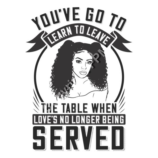 B7117 Leave The Table Thumbnail