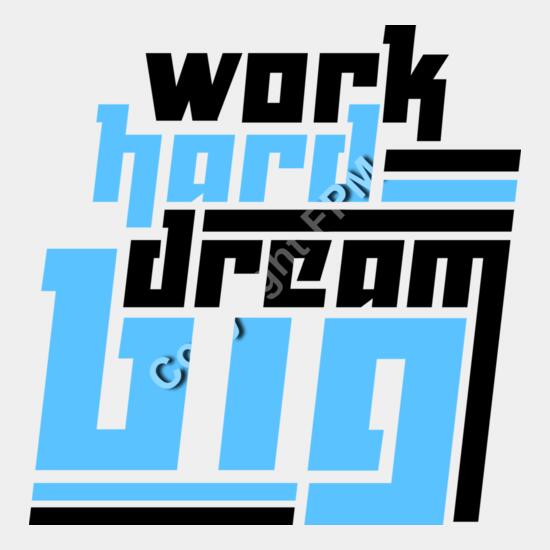 B4375 Work Hard Thumbnail