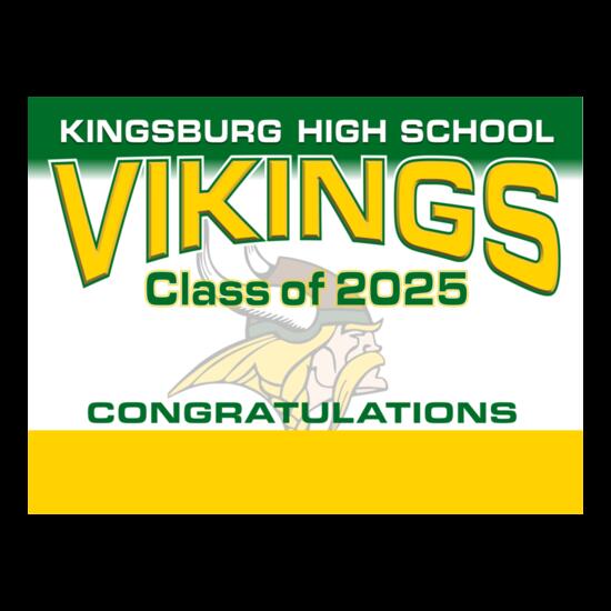 2025 Kingsburg high School Grad Sign Thumbnail