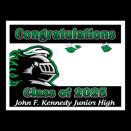 2025 JFK Grad Sign Thumbnail