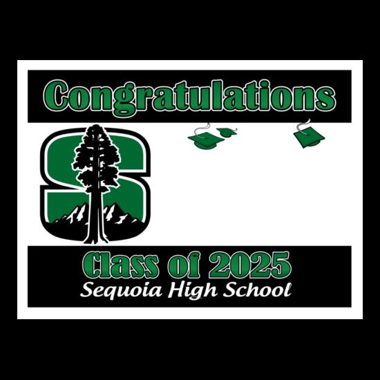2025 Sequoia High School Grad Sign Thumbnail