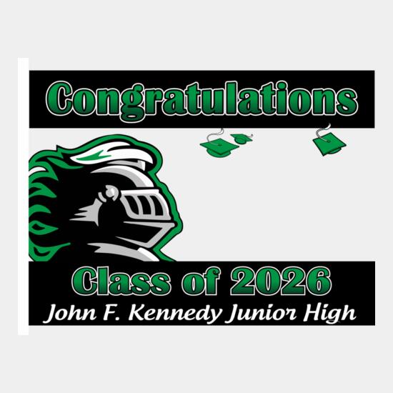 2026 JFK Grad Sign Thumbnail