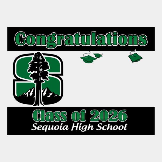 2026 Sequoia High School Grad Sign Thumbnail